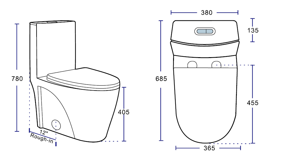 ONE-PIECE TOILET SL-011