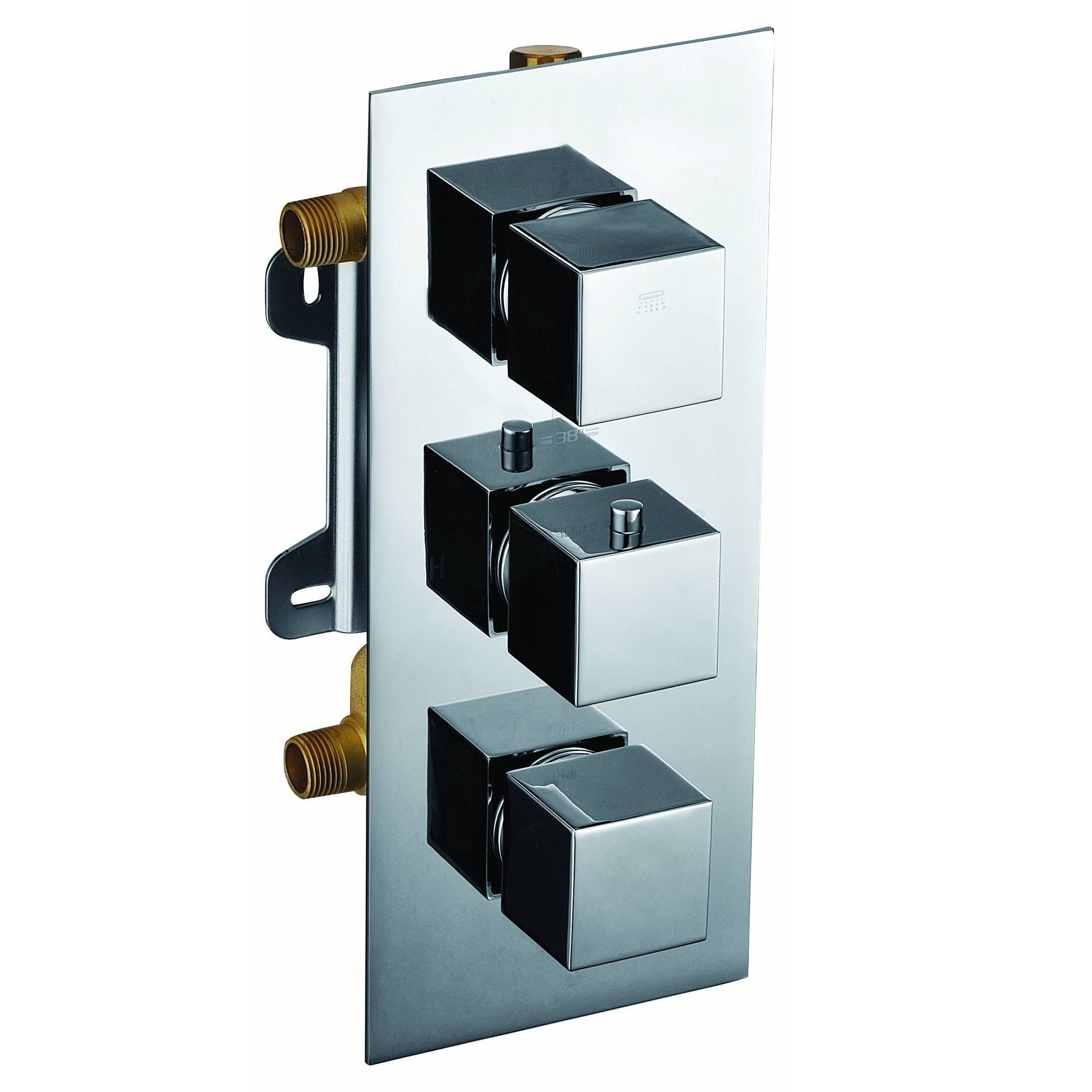 10020082701 2-Way thermostatic shower mixer