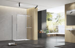 SOFTCLOSING WITH TOWEL BAR SHOWER DOOR W