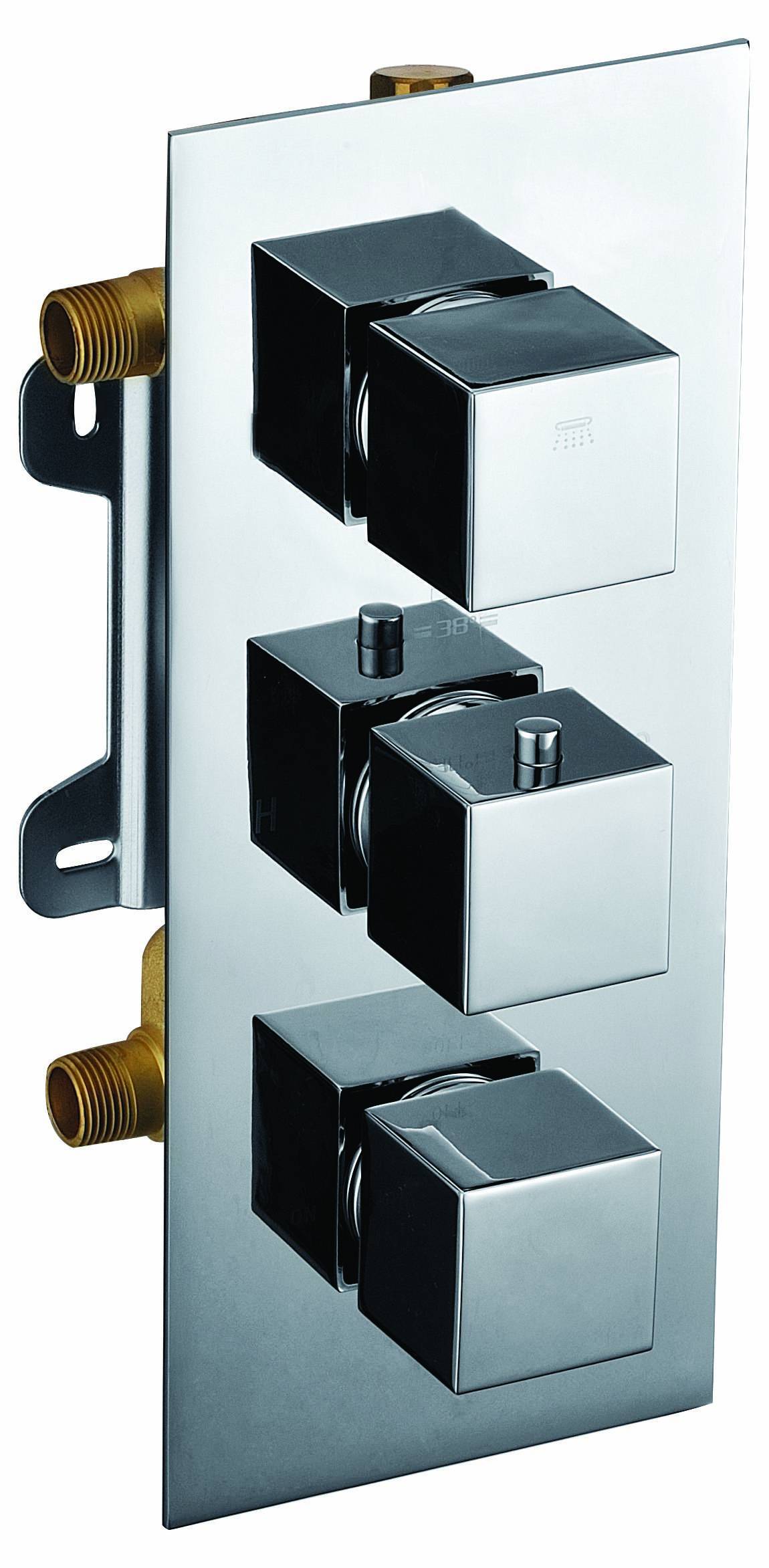 10020082701 2-Way thermostatic shower mixer