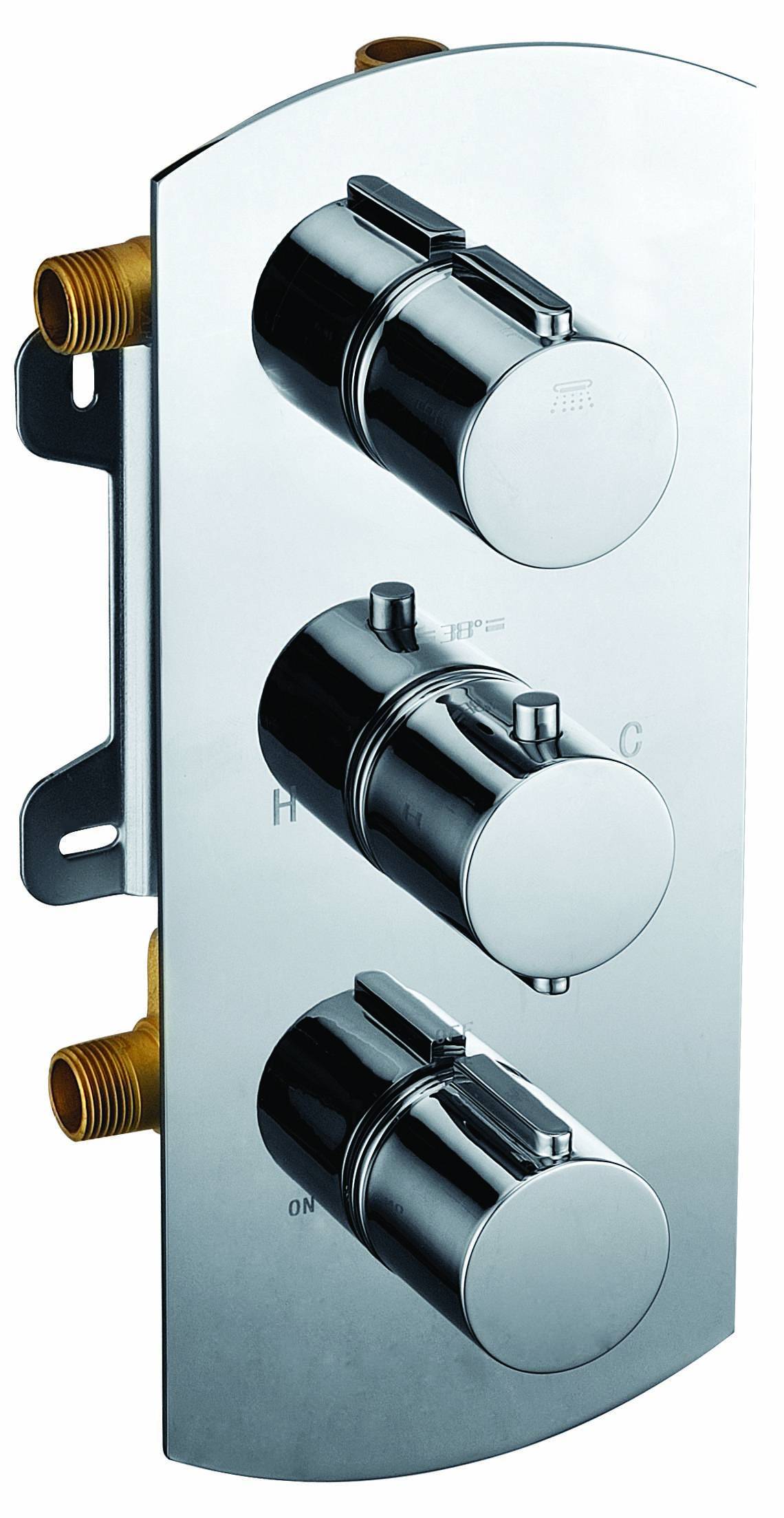 10020084001 Concealed 3-way shower mixer