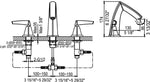 10110002C  3-HOLE WASHBASIN FAUCET