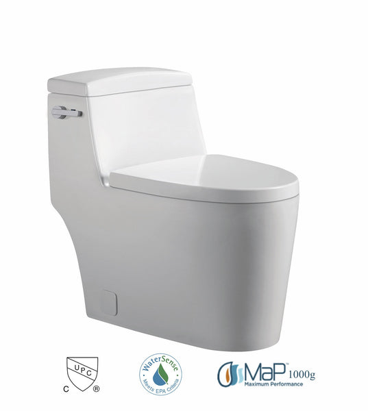 Siphonic Flush One-piece Toilet SK118 – Skyland Bathware