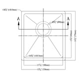 121307 Single Bowl Undermount Bar Sink