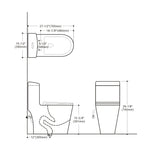 Dual Flush One-piece Toilet SK137