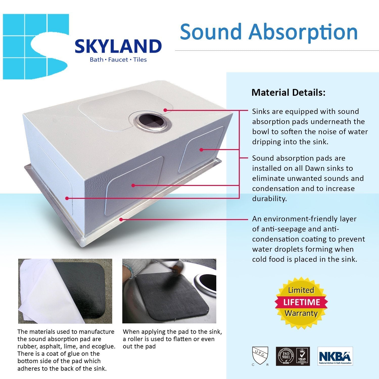 161609 Squared Single Bowl Undermount Bar Sink