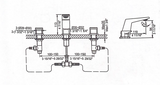 411471C  3-HOLE WASHBASIN FAUCET